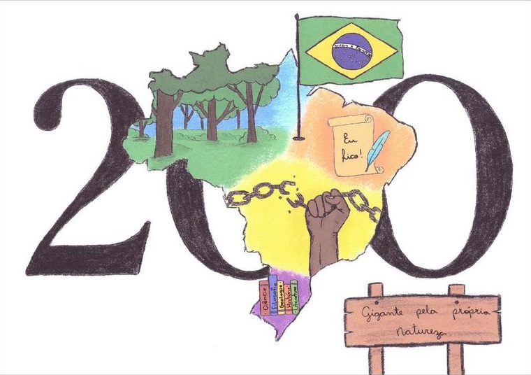 200 anos da Indepenência do Brasil.